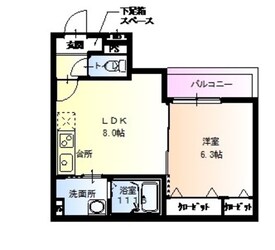 フジパレス小河通Ⅲ番館の物件間取画像